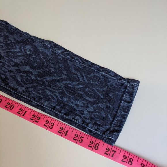Aeropostale Womens Lola Printed Jegging Skinny Fit Jeans Size 0 - Picture 13 of 13